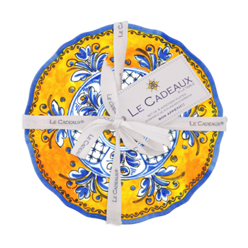 Benidorm Yellow Appetizer Plates